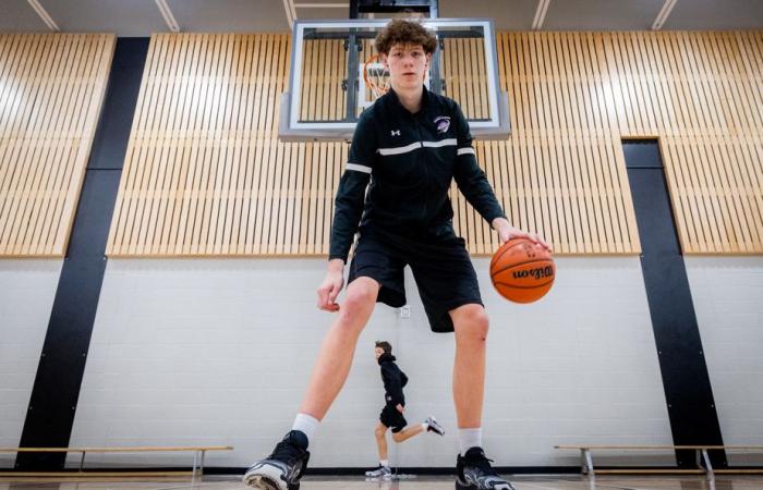 Jérémy Gohier, 7 feet 3 inches at 14 years old | “I see myself making the big league”