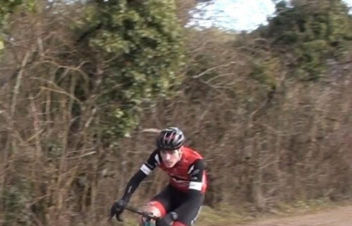 Creusot Cyclisme: Hugo ANTUNES on the podium of the regional cross championship in Auxerre