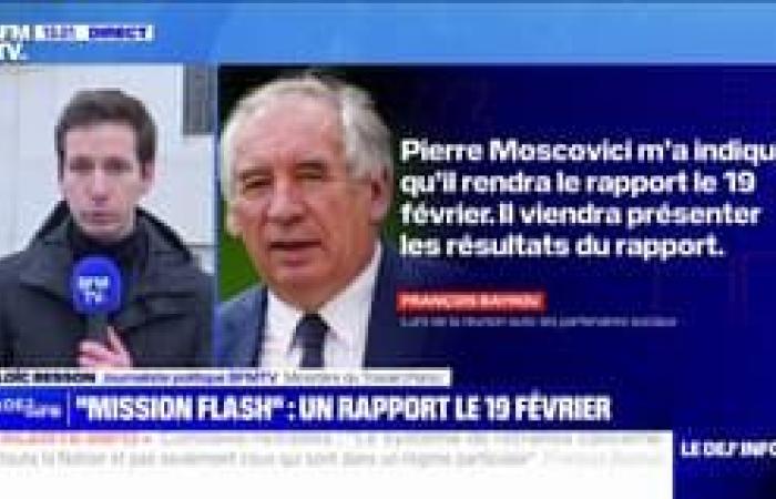 Prime Minister François Bayrou speaks after his meeting with social partners