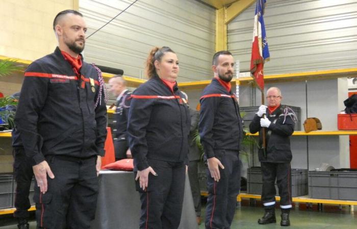 Medals, diplomas and letters of congratulations for these firefighters from Eure