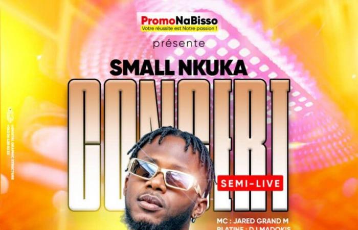 Music: Small Nkuka in concert in Pointe-Noire in February