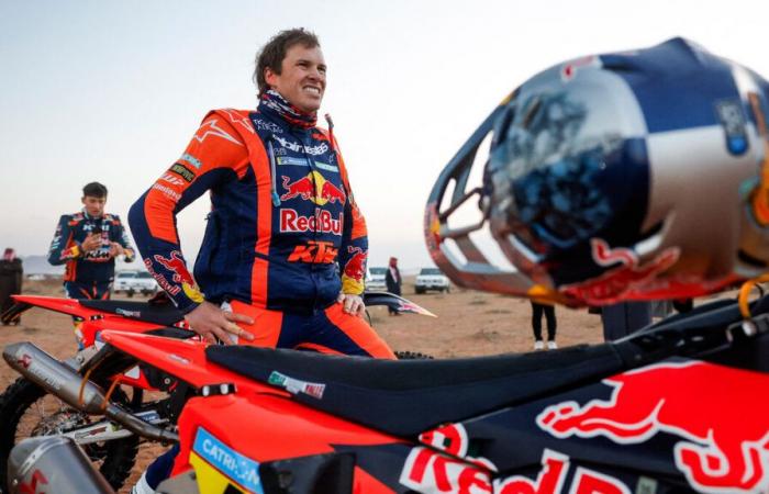 Dakar 2025: the final motorcycle ranking with the victory of Australian Daniel Sanders