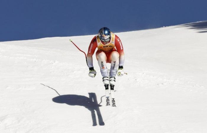 Swiss skier Franjo von Allmen wins home World Cup super-G as Marco Odermatt has rare poor result