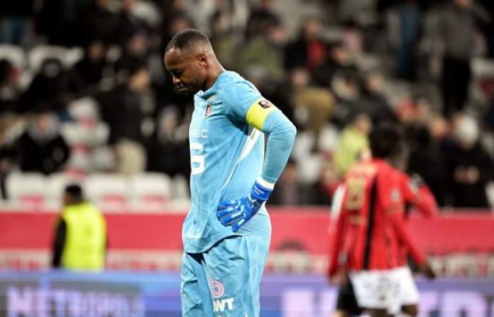 the downgrading of Steve Mandanda in Rennes (Ligue 1)