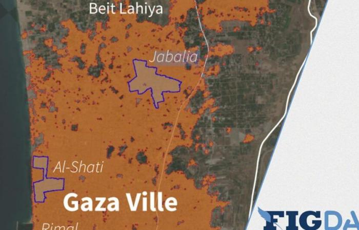 60% of buildings are damaged or destroyed in the Palestinian enclave