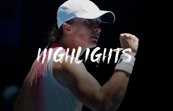 Australian Open – Iga Swiatek mercilessly for Emma Raducanu: the highlights of their one-sided duel – Tennis Video