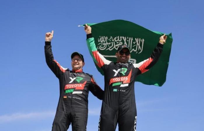 Yazeed Al-Rajhi, the winner of the Dakar car worth billions