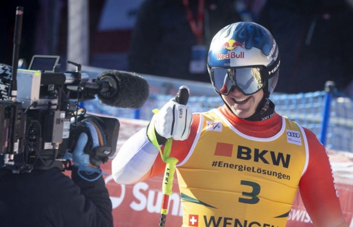 Wengen Super-G: a first for Franjo von Allmen