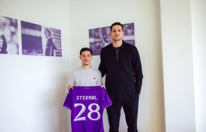 Enzo Sternal officially commits to Anderlecht