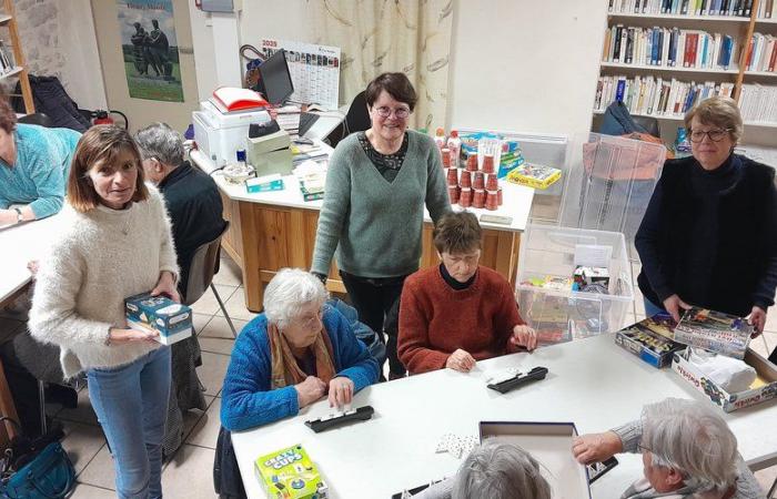 Saint-Michel-de-Bannières. Games and activities at the library