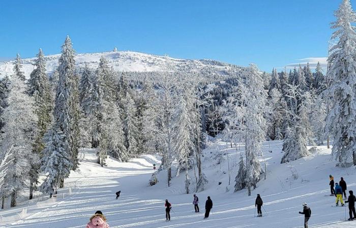 JURA: Sun and snow this weekend in Les Rousses