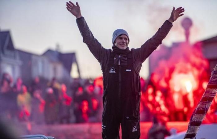 Third in the Vendée Globe, Sébastien Simon still dreams of victory