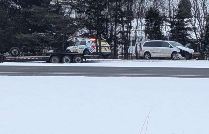 Trois-Rivières: a man dies after making a U-turn on Highway 55