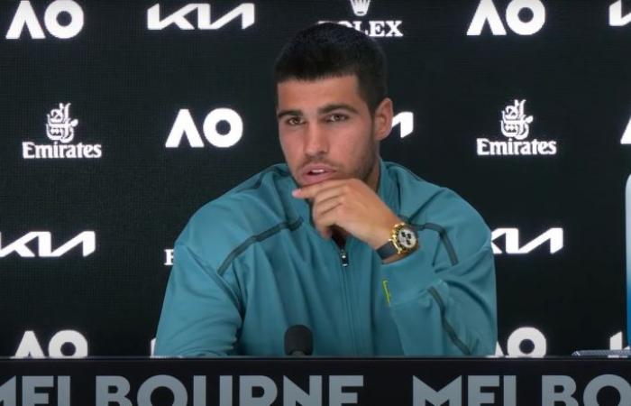 Tennis. Australian Open – Carlos Alcaraz, in the round of 16: “I made too many mistakes”