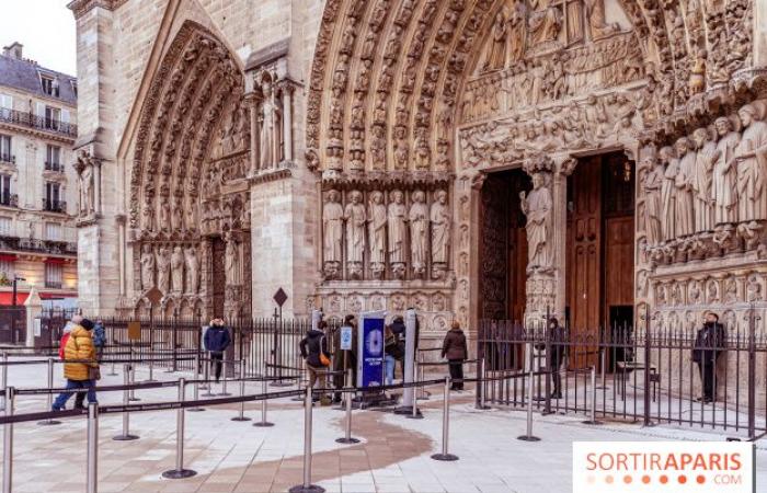 Is Notre-Dame de Paris easily accessible without a ticket? Is there still a queue?