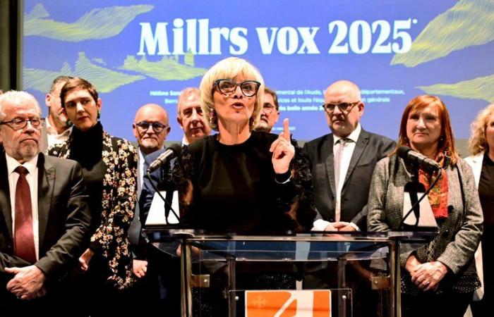 Wishes for 2025 under the sign of the crisis: Hélène Sandragné warns about the budgetary situation of Aude