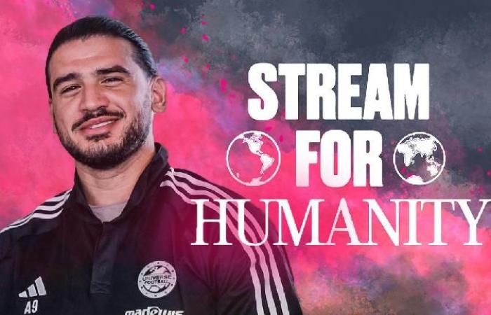 Stream For Humanity (Streaming) How to watch the charity football match live?