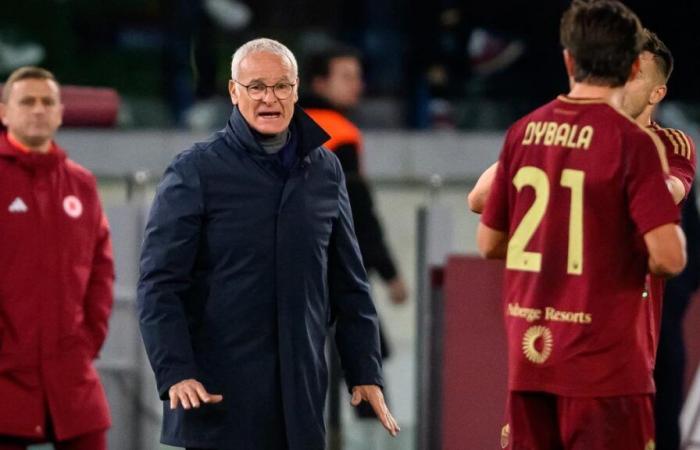 Ranieri after Roma-Genoa on Dybala and El Shaarawy