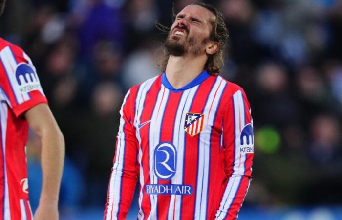 The streak ends: Atlético Madrid falls after 15 consecutive victories