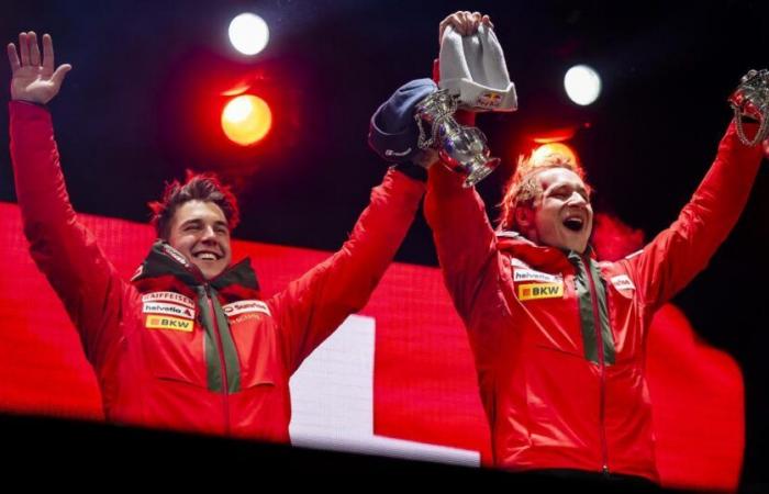 A memorable Swiss double in Wengen, “LGB” at the foot of the podium and time to resume the Super League – rts.ch