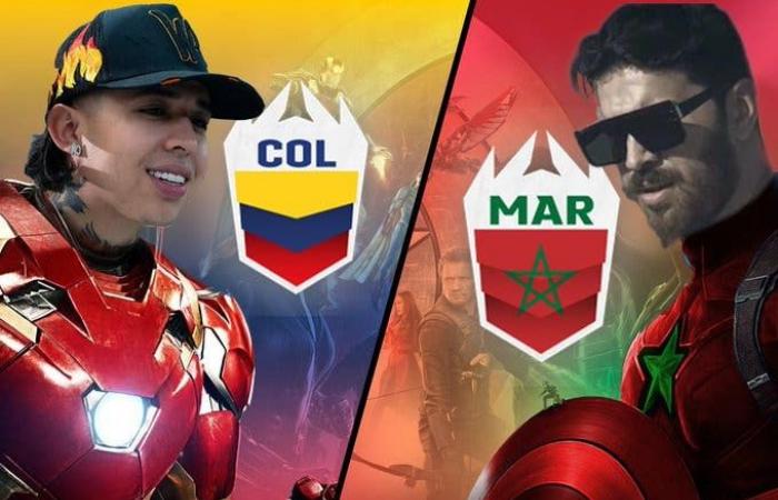 League of Kings… The Kik platform ignites the atmosphere with the most exciting semi-final match between Morocco and Colombia