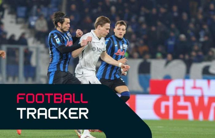 Football Tracker: McTominay fires Napoli ahead against Atalanta, Barcelona lead Getafe