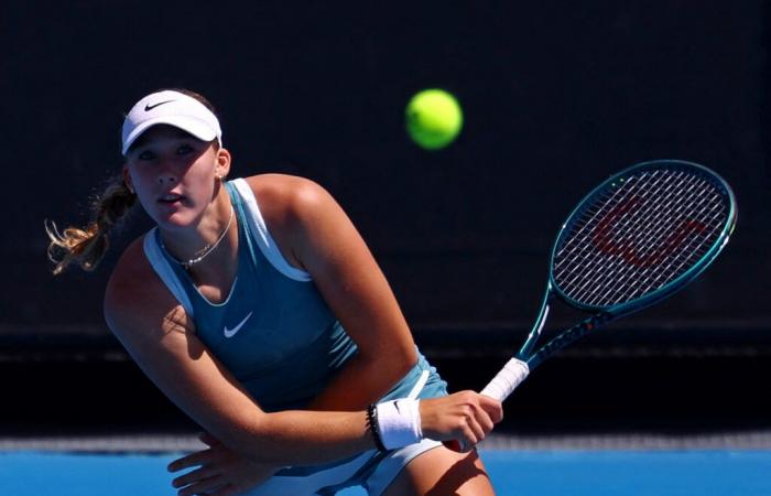 Mirra Andreeva targets the top 10 as she takes on Aryna Sabalenka in a duel at the Australian Open.