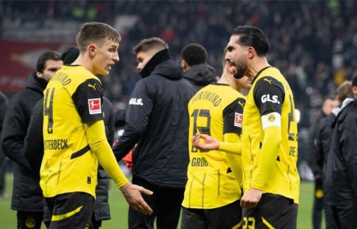 Emre Can sends teammates into the dressing room