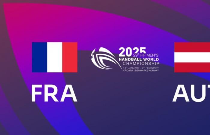 France – Austria (Men's Handball World Championship Preliminary Round) – 2025 Men's Handball World Championship