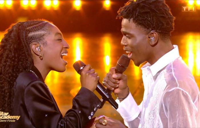 Star Academy 2024 – Ebony and Franck sing “Because it’s you” by Axel Red – TF1+