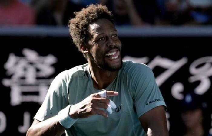 how to explain the state of grace of Gaël Monfils, qualified in the round of 16?