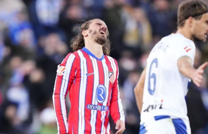 Liga – Surprised by Leganés, Atlético de Madrid ends its series and risks losing the lead in the championship