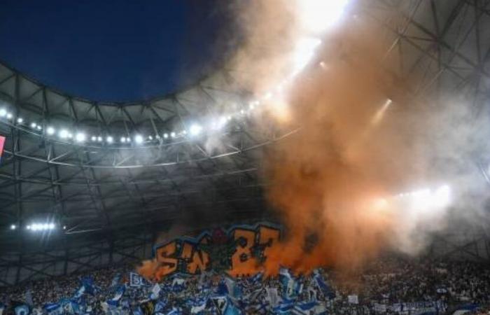 Why did a fight break out in the stands against Lille?