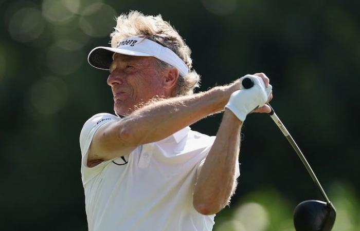 The stainless Bernhard Langer still played (much) younger than his age!