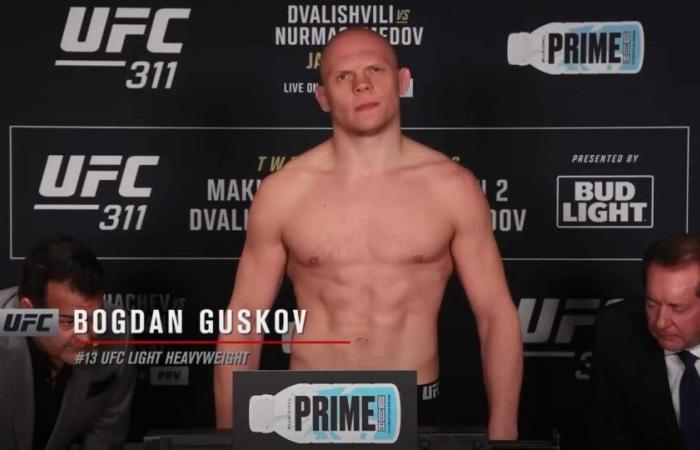 What time is UFC 311 tonight? Guskov vs Elekana