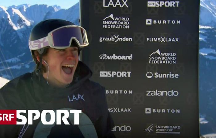 Snowboard World Cup in Laax – Freestyle boarder Hasler shines at the home World Cup – Sport