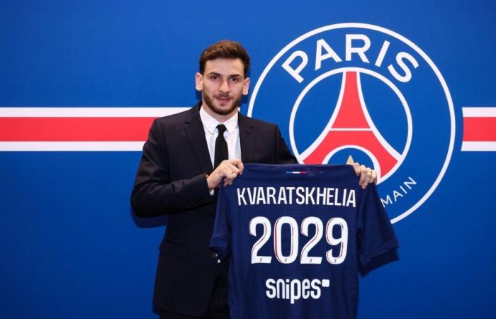 Kvaratskhelia's first words as a PSG player: “I was told…”