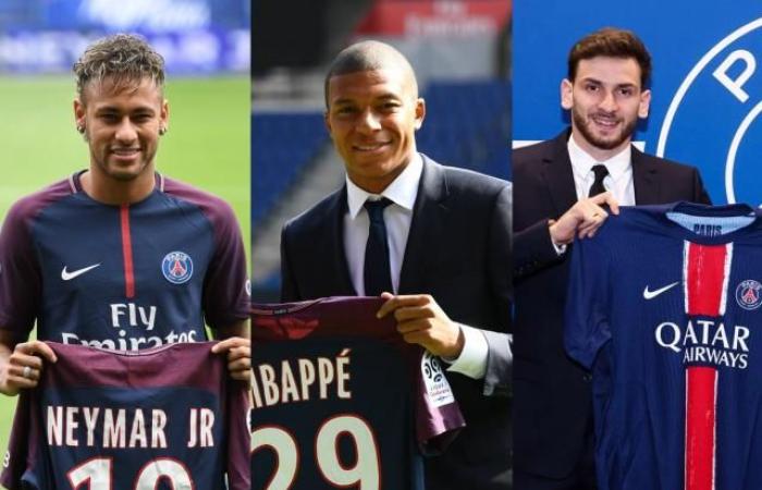 Neymar, Mbappé, Kvaratskhelia… The top 10 most expensive transfers in PSG history