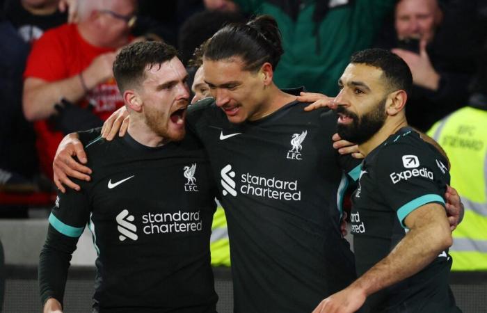 Watch.. Liverpool wins with two goals in stoppage time and strengthens its lead in the English Premier League | sports