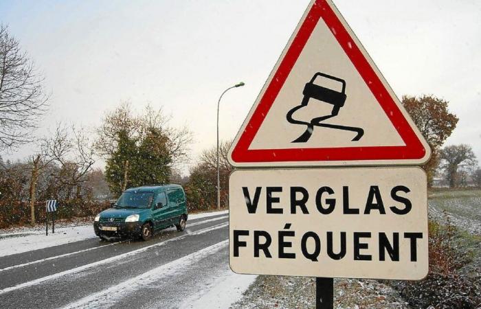 Yellow snow-ice warning: there is a risk of slipping in Morbihan