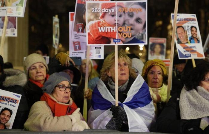 Truce in Gaza: more than a thousand people gathered in Paris to demand the release of hostages