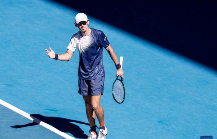 day 7 of Australian Open tennis tournament-Xinhua