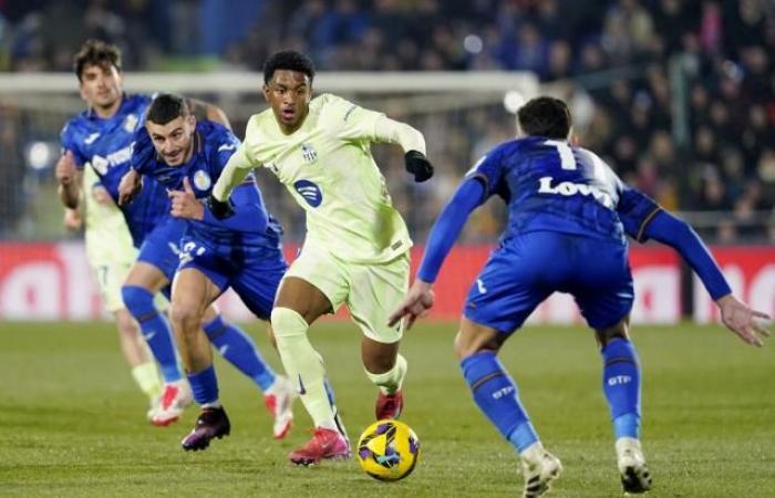 Alejandro Balde claims to have been the victim of racist insults in Getafe