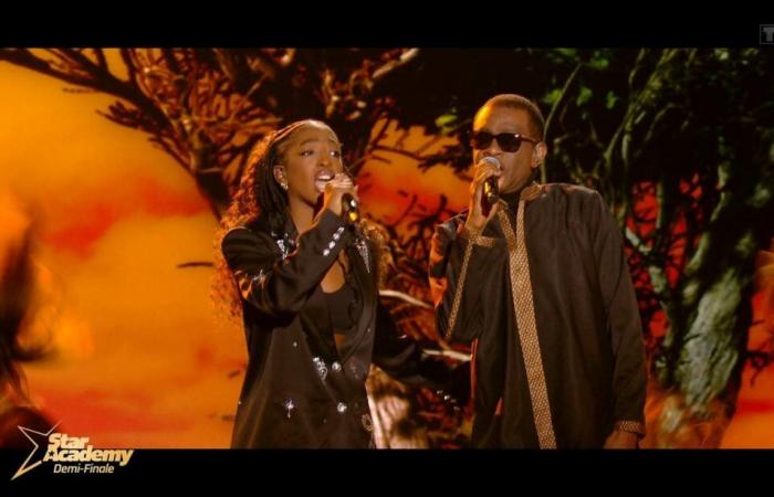 Star Academy 2024 – Ebony and Youssou N'Dour sing “Seven seconds” – TF1+