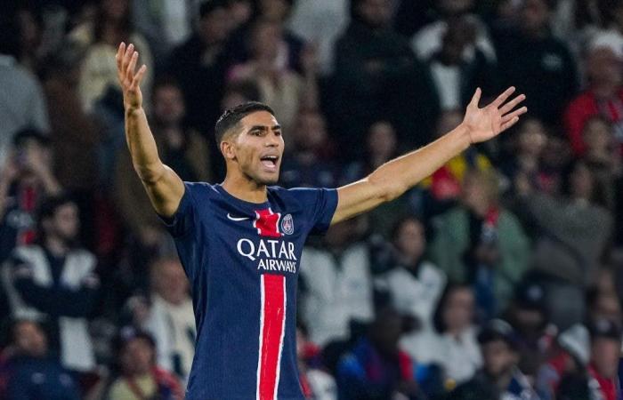 Reveal the reason for Achraf Hakimi’s exclusion from the match between Paris Saint-Germain and Lens