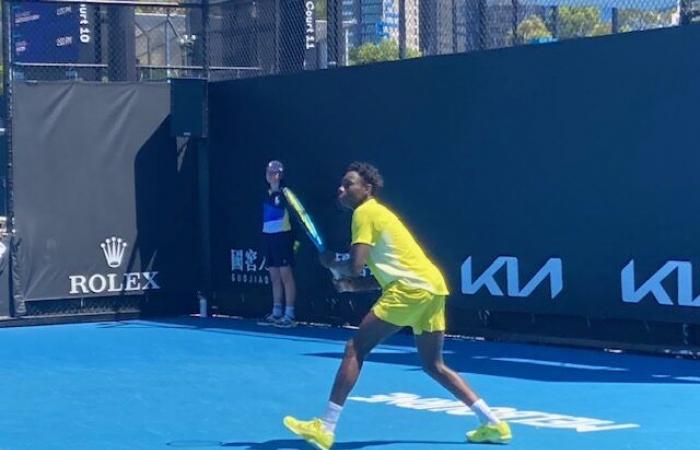 Tennis. Australian Open (J) – Concentrated, Moïse Kouamé succeeds in entering the fray