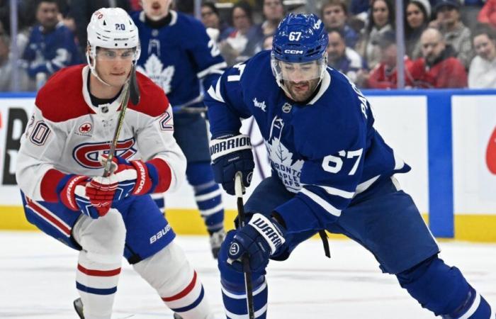 NHL: the Montreal Canadiens host the Toronto Maple Leafs