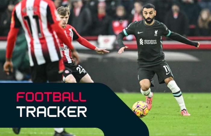 Football Tracker: Atletico Madrid trailing, Nunez gives Liverpool last-gasp win