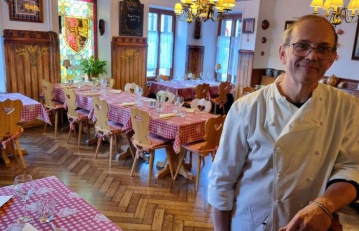 Obernai. The restaurant L’Agneau d’or, which has become an institution, is for sale