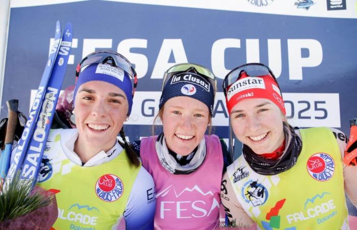 Cross-country skiing: Margot Tirloy wins the individual skate U20 of the FESA Cup of Falcade, Anna-Maria Dietze takes it to the seniors | Nordic Mag | N°1 Biathlon